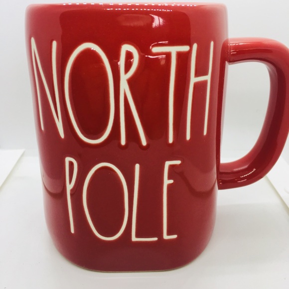 Christmas North Pole Rae Dunn Red Mug - Picture 6 of 7